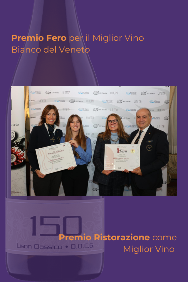 Il 150 Miglior Vino Bianco del Veneto - vieni a festeggiarlo